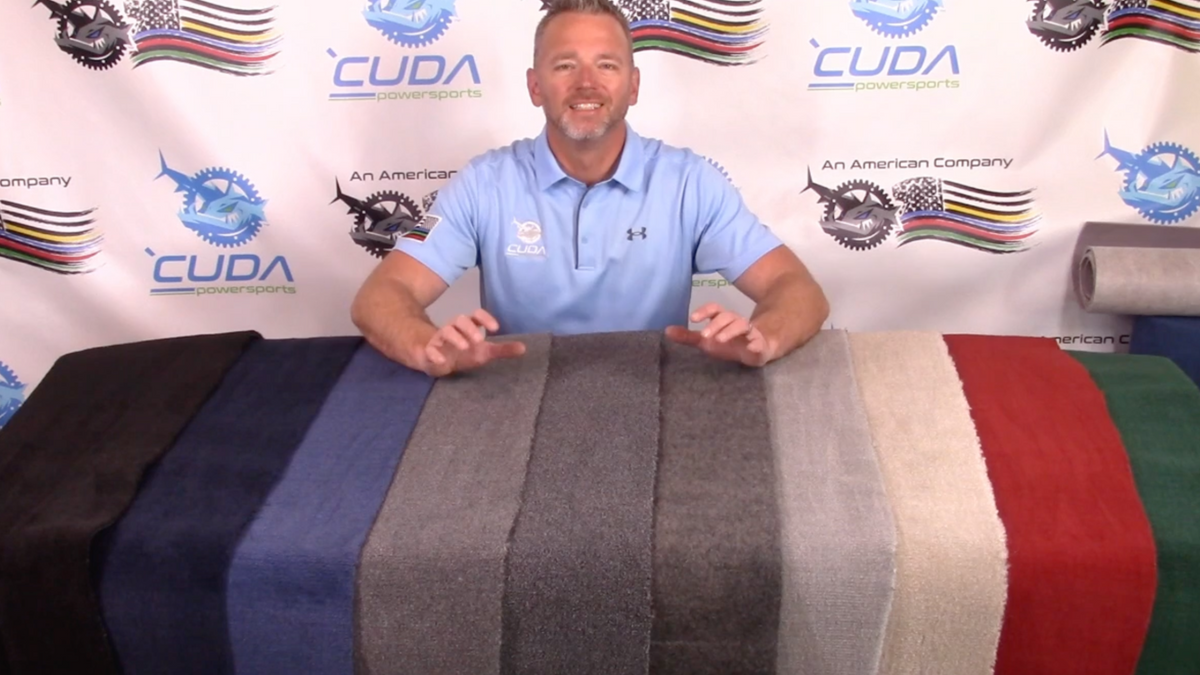 18oz Marine Boat Carpet by Cuda Powersports – 'Cuda Powersports