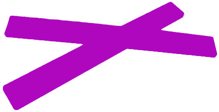 Wood - Purple Marine Grade Boat Trailer Bunk Boards - 2"x4" (Pair) - FOREVER Carpet