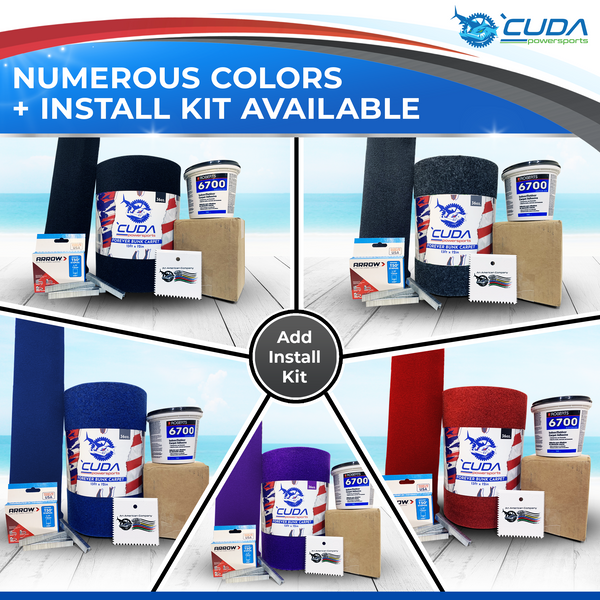 Marine Carpet Install Kit - Gallon Size
