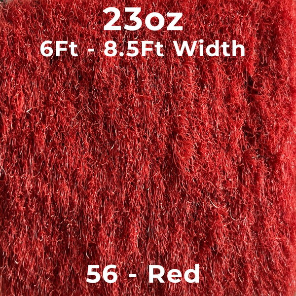 23oz Boat Carpet - 56 Red - 6Ft & 8.5Ft Width