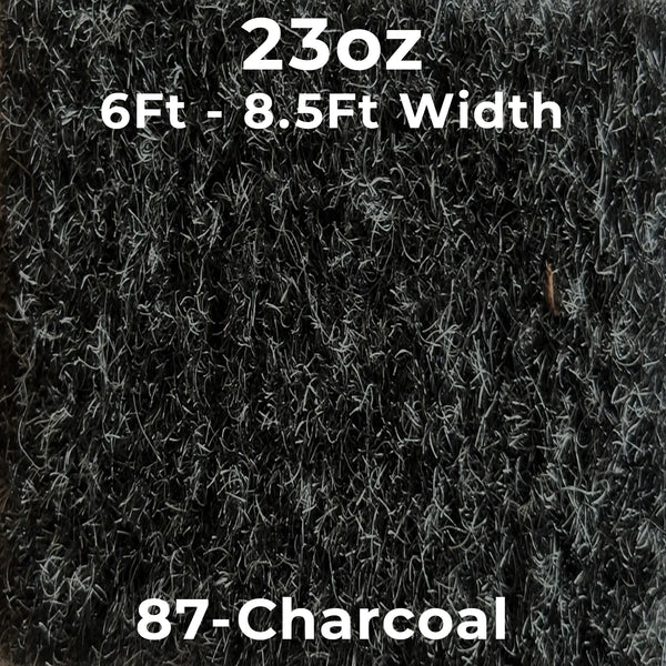 23oz Boat Carpet - 87 Charcoal - 6Ft & 8.5Ft Width