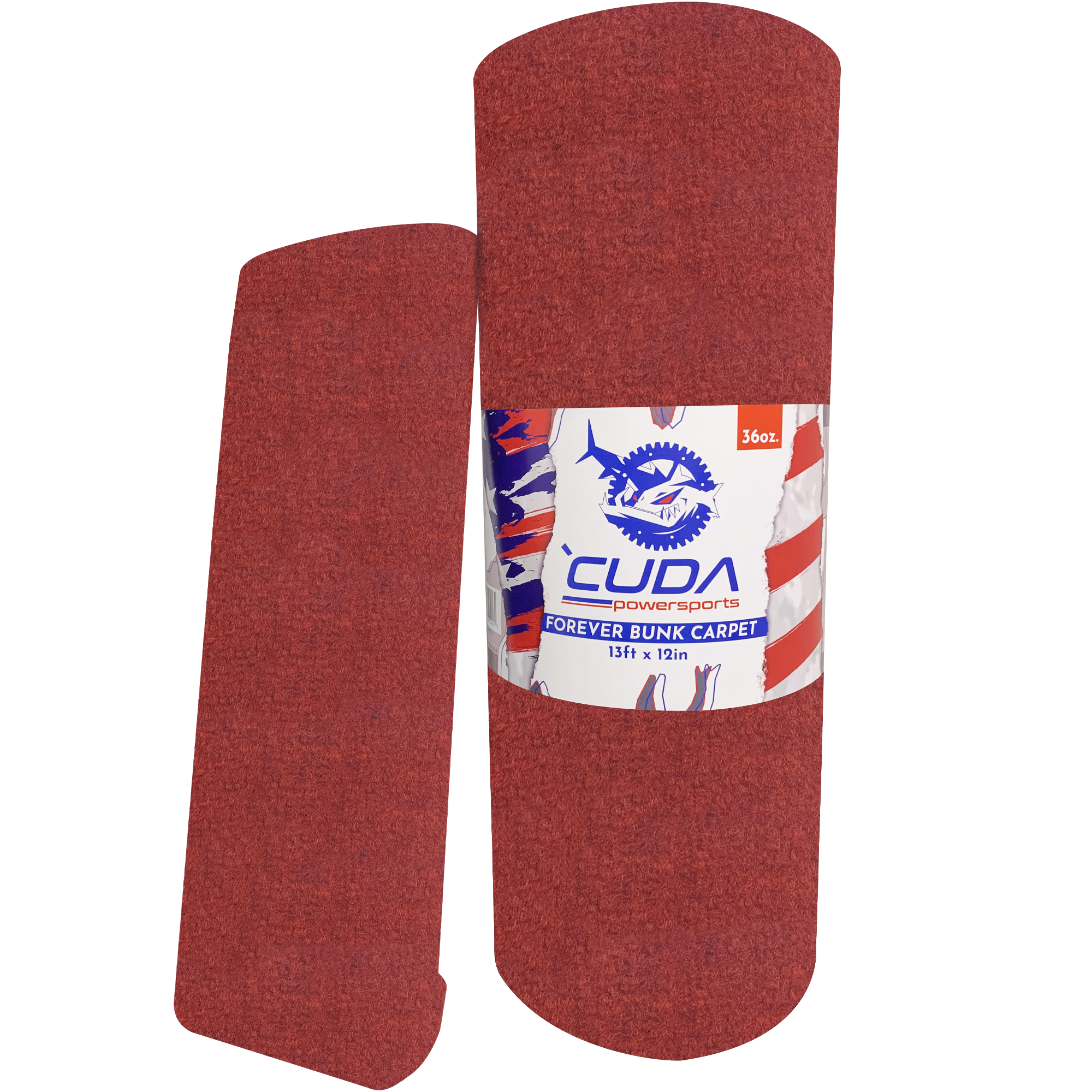 'Cuda FOREVER44 Boat Trailer Bunk Carpet - Charcoal, 18" X 25 Ft Roll - Waterproof Marine Carpet