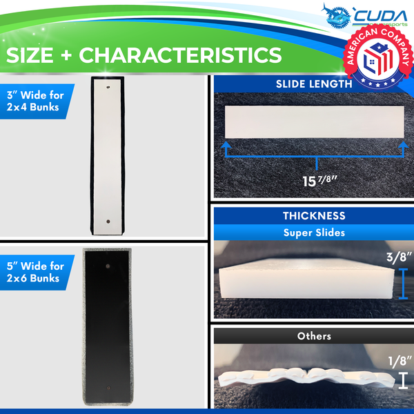 SUPER Slides - Black Bunk Board Super Slides