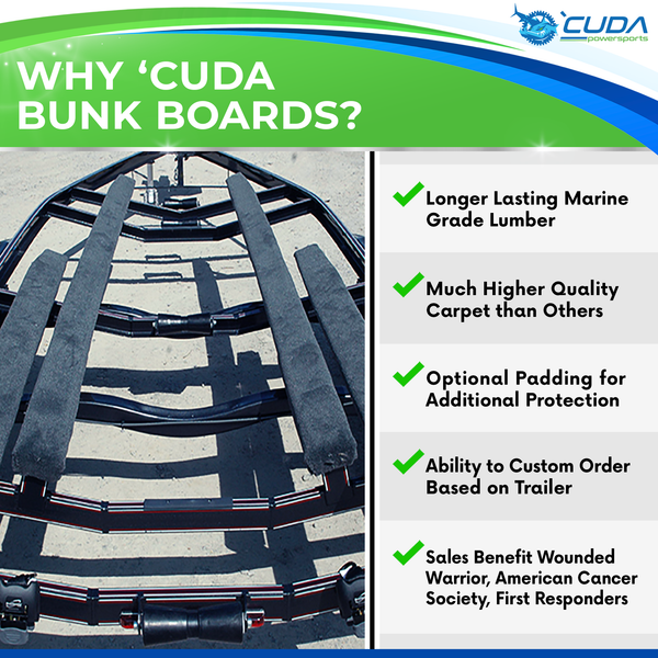 Why Cuda Bunk Boards 2"x6"