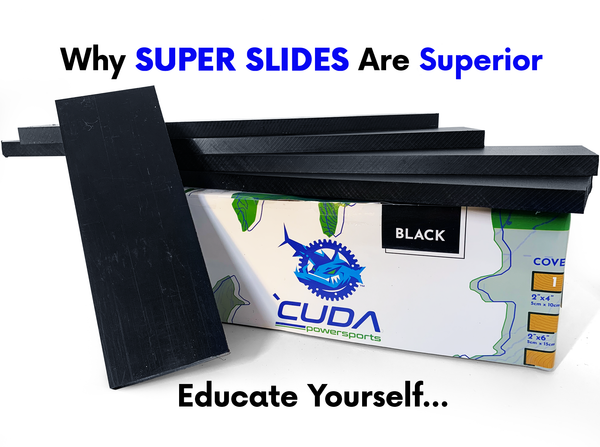 SUPER Slides - White Bunk Board Super Slides