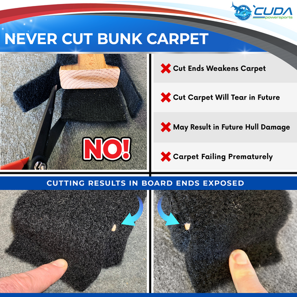 Bunk Carpet Install Kit - Quart